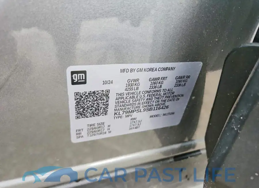 KL79MPSL9SB116426# 13