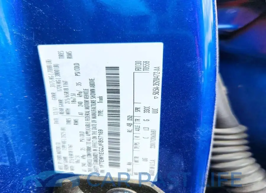 1FTEW1EG2JFB57169# 13