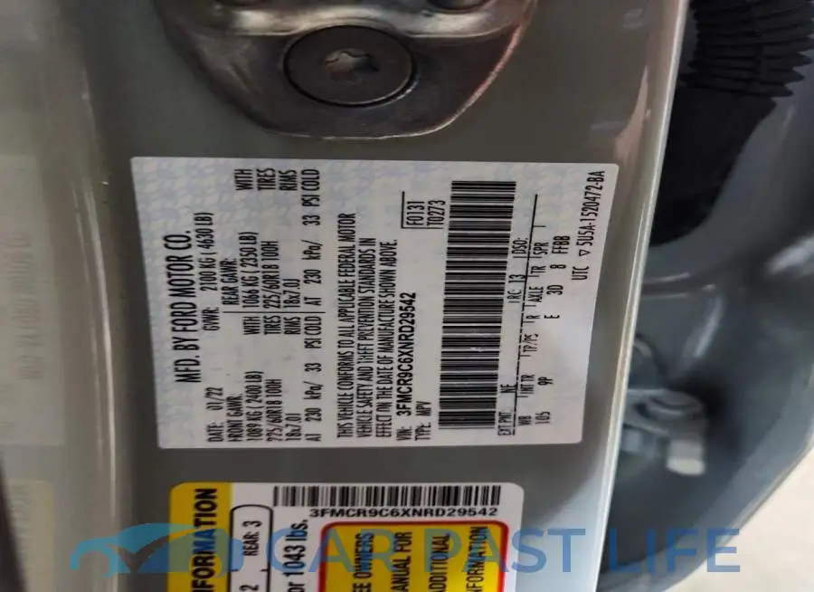 3FMCR9C6XNRD29542# 14