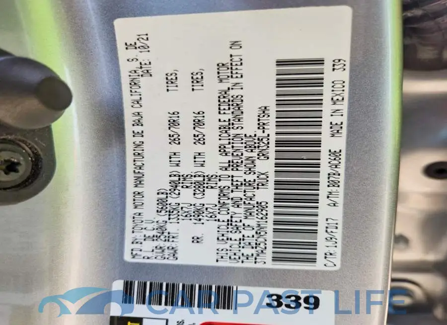 3TMAZ5CN5NM162905# 12