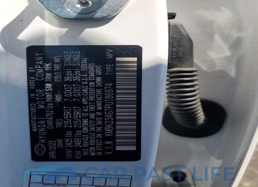 KM8K23AG7PU186974# 13