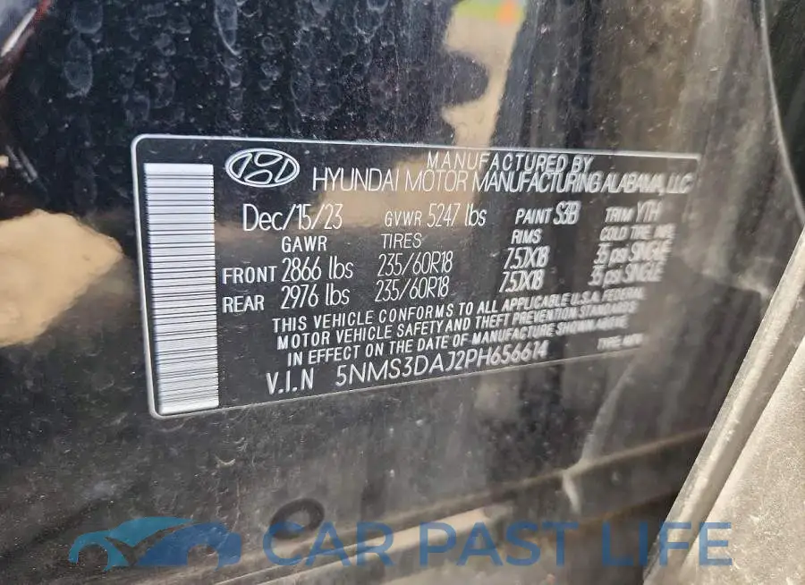 5NMS3DAJ2PH656614# 13