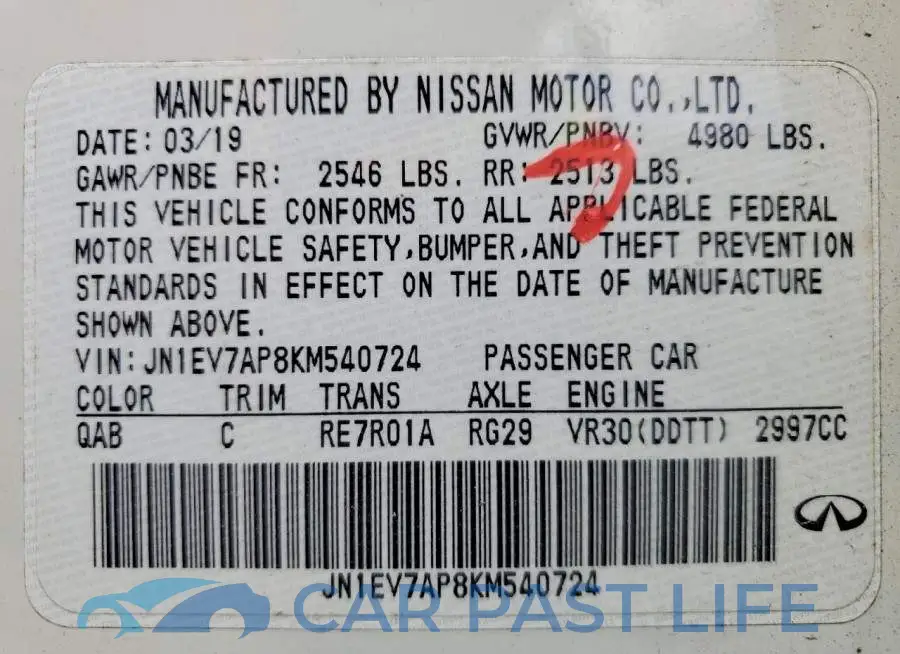 JN1EV7AP8KM540724# 12