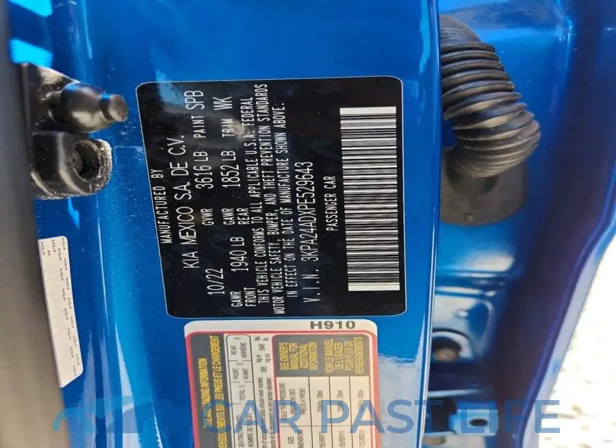 3KPA24ADXPE529643# 13
