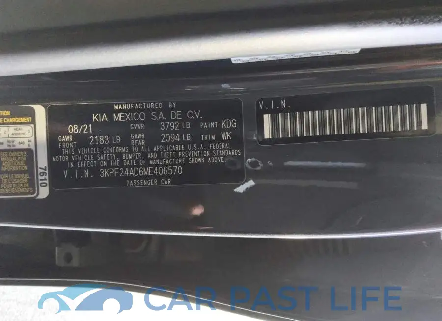 3KPF24AD6ME406570# 12