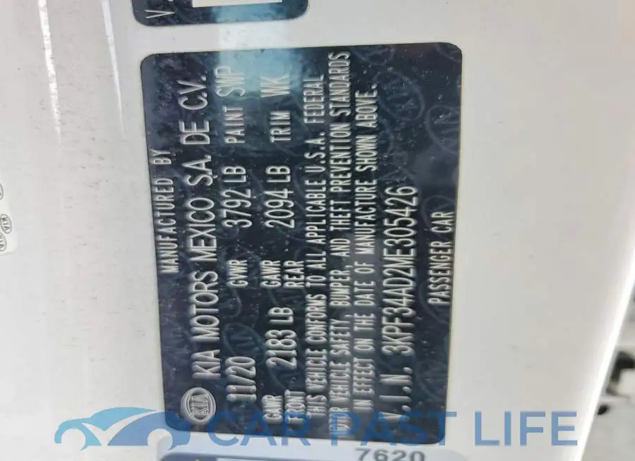 3KPF34AD2ME305426# 12