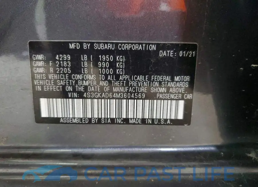 4S3GKAD64M3604569# 13