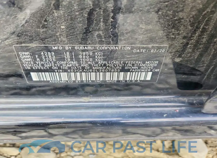 4S3GKAU60L3607855# 12