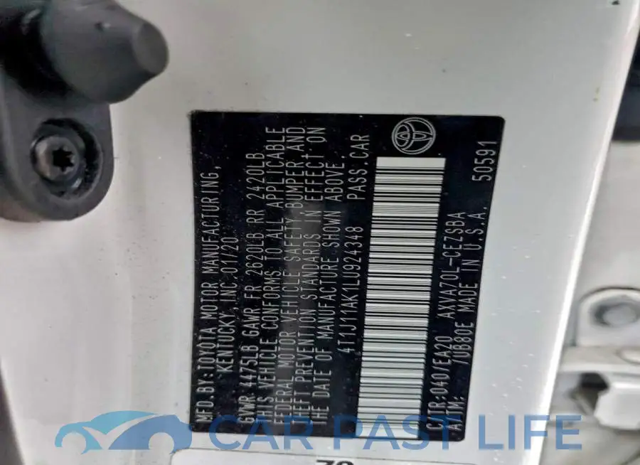 4T1J11AK1LU924348# 12