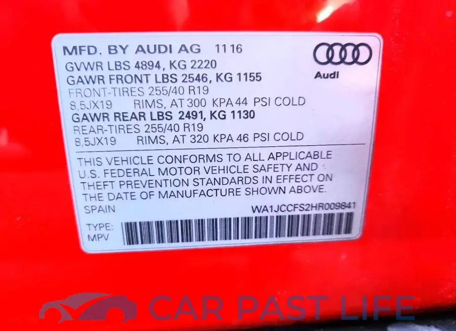 WA1JCCFS2HR009841# 13