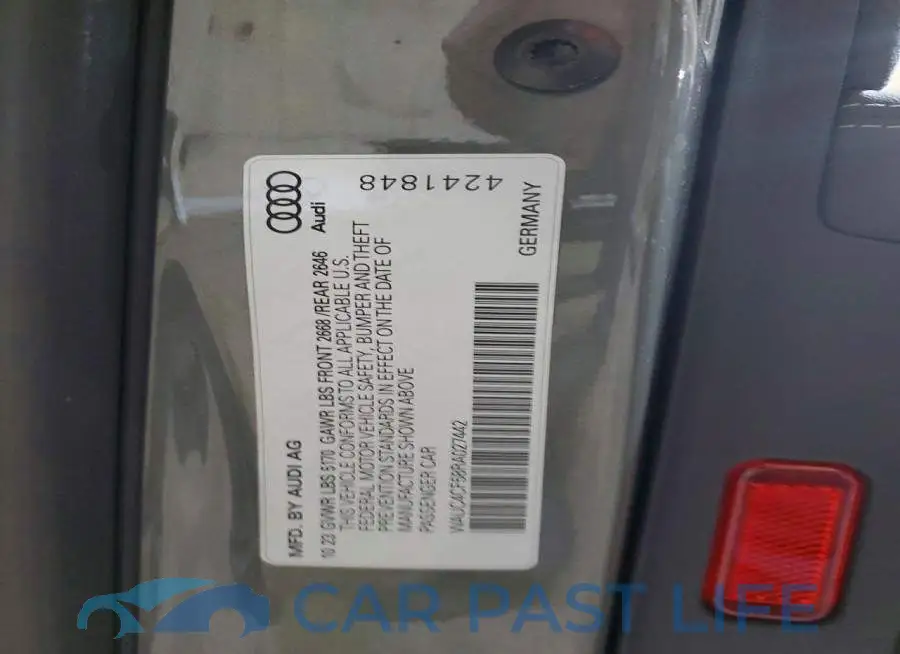 WAUC4CF58RA027442# 13