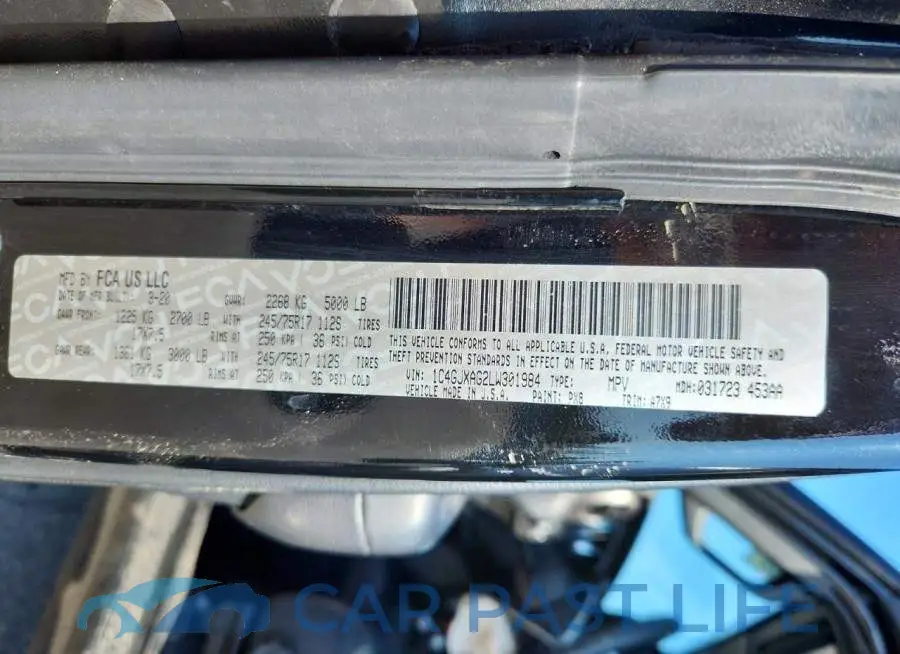 1C4GJXAG2LW301984# 13
