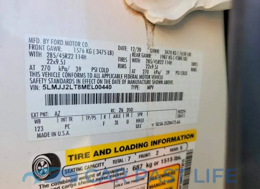 5LMJJ2LT8MEL00440# 13