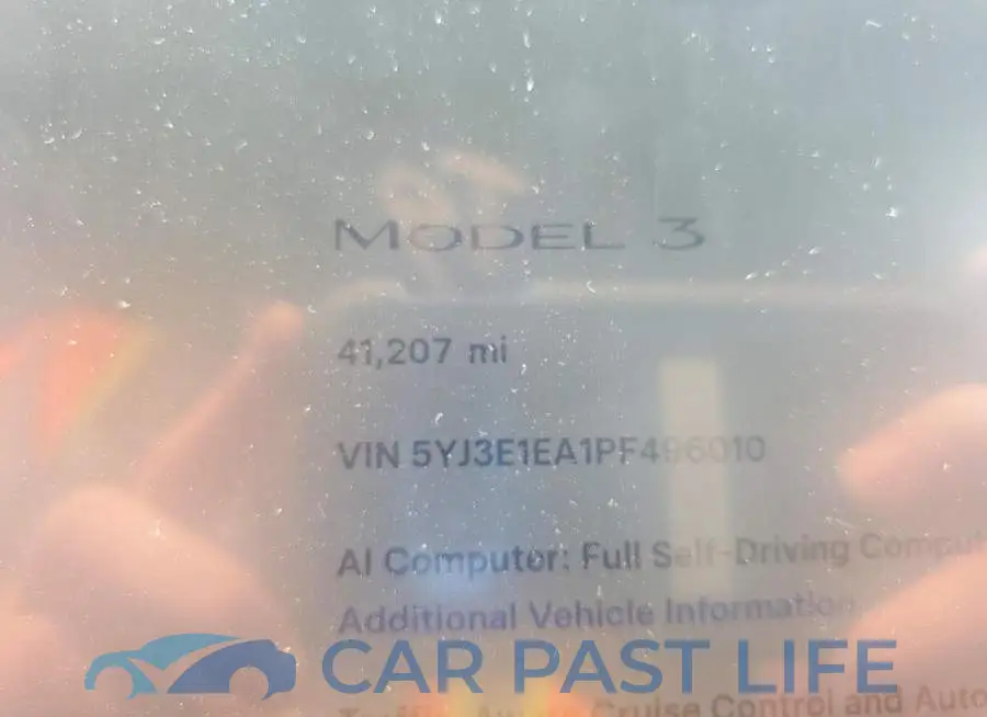 5YJ3E1EA1PF496010# 9