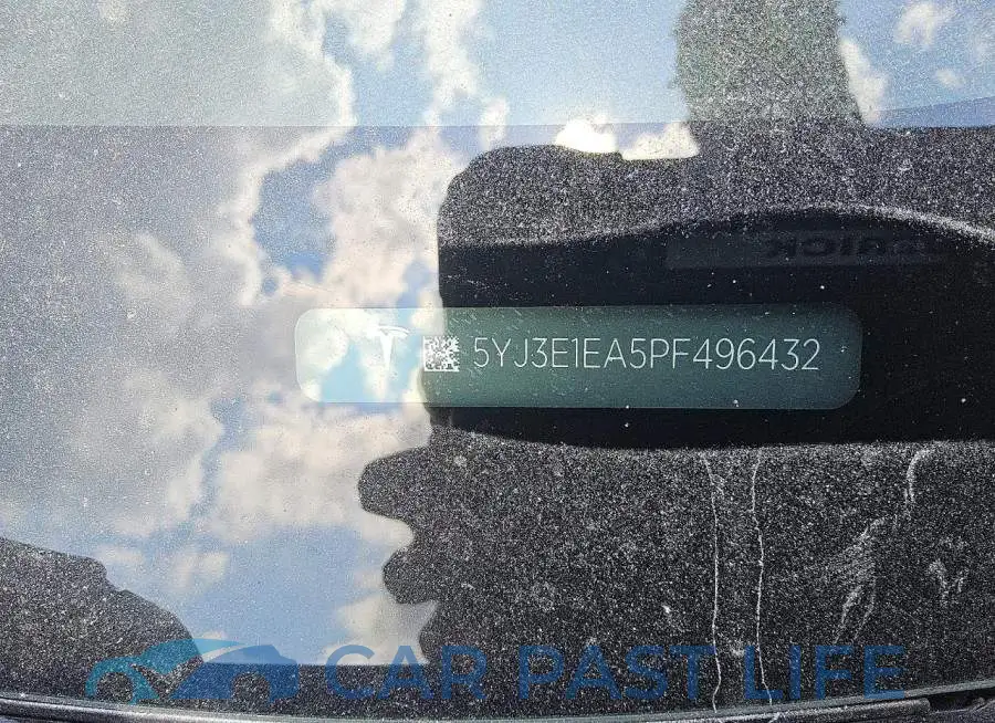 5YJ3E1EA5PF496432# 12