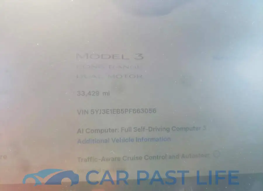 5YJ3E1EB5PF663056# 9