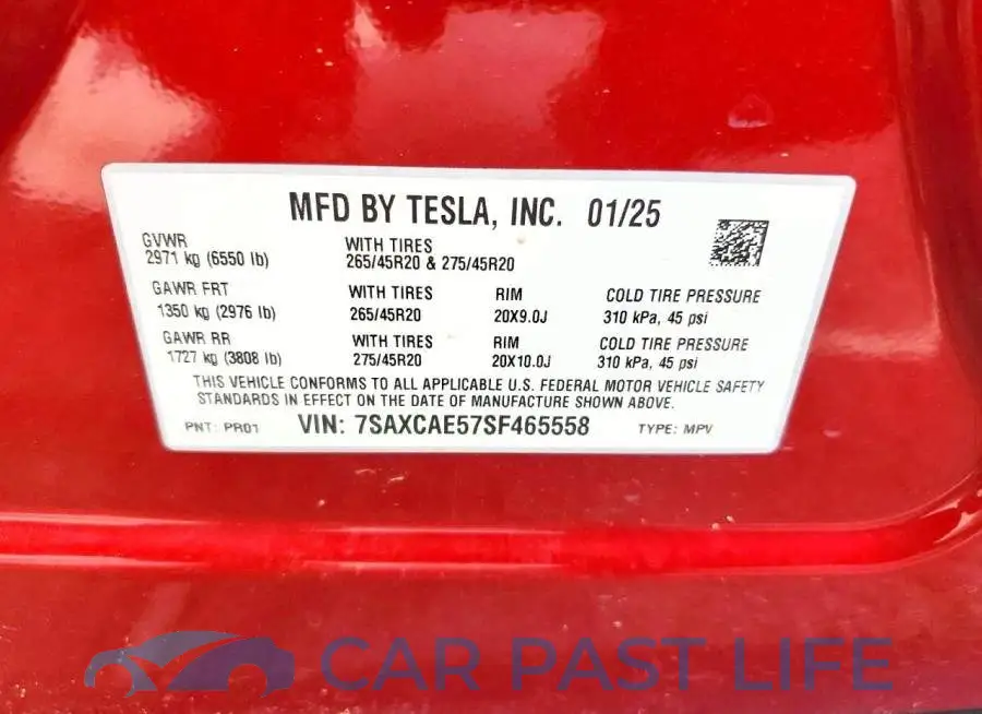 7SAXCAE57SF465558# 12