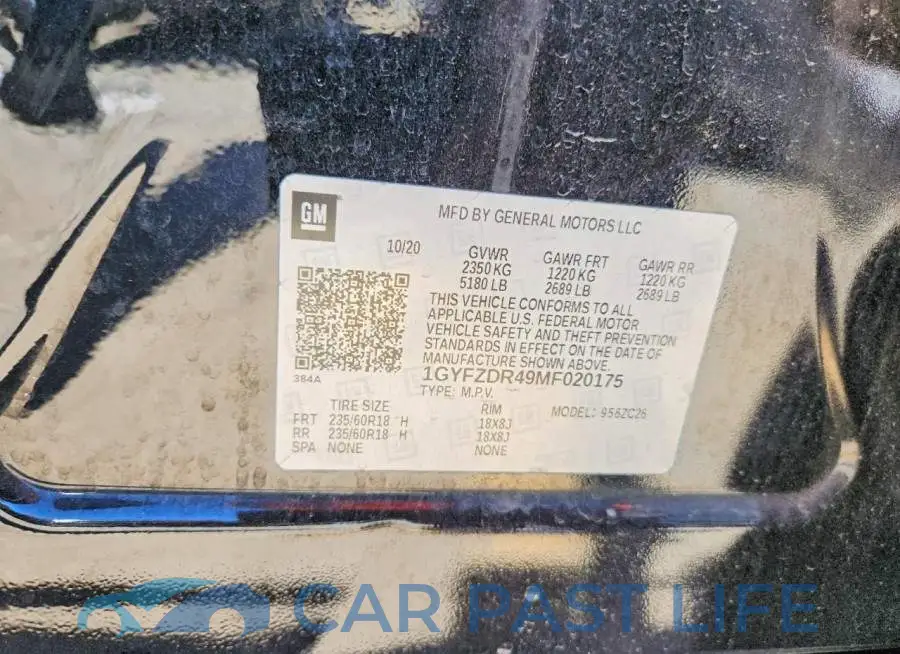 1GYFZDR49MF020175# 13