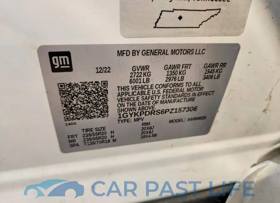 1GYKPDRS6PZ157306# 13
