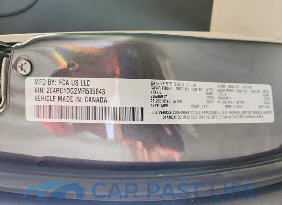 2C4RC1DG2MR505643# 13