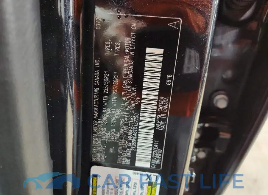 2T2BBMCA6TC132250# 13