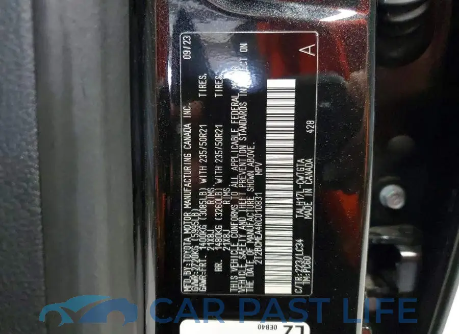 2T2BCMEA4RC010831# 14