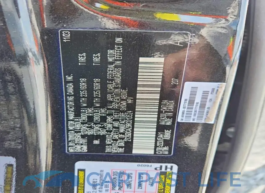 2T2GDCAZ9RC013524# 12
