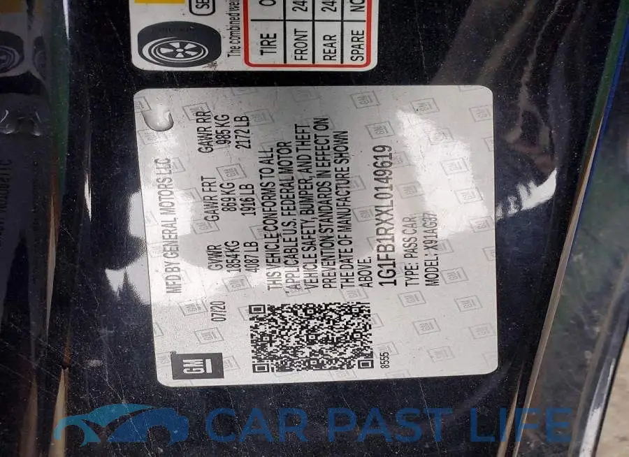 1G1FB1RXXL0149619# 12