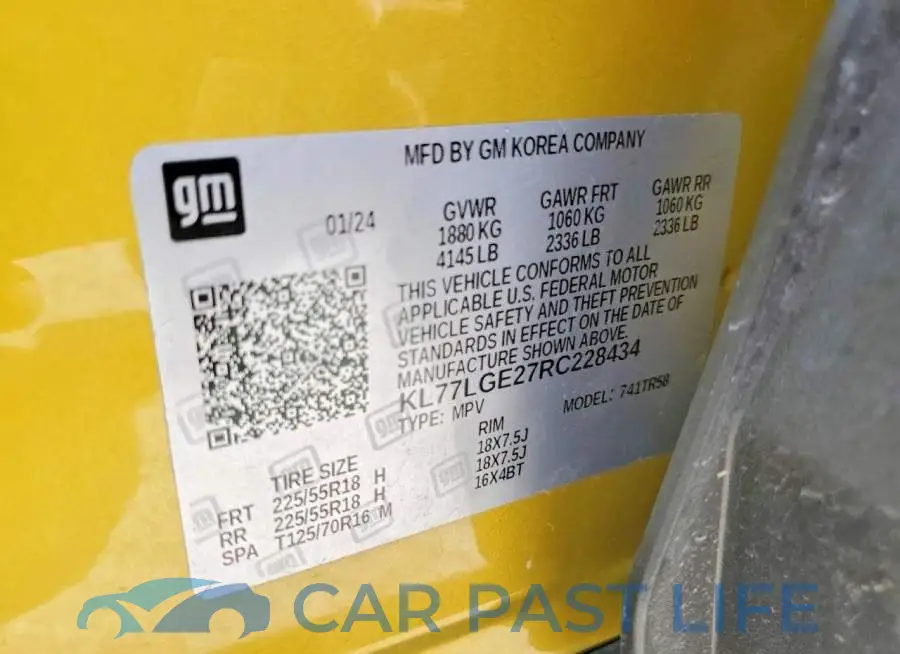 KL77LGE27RC228434# 13