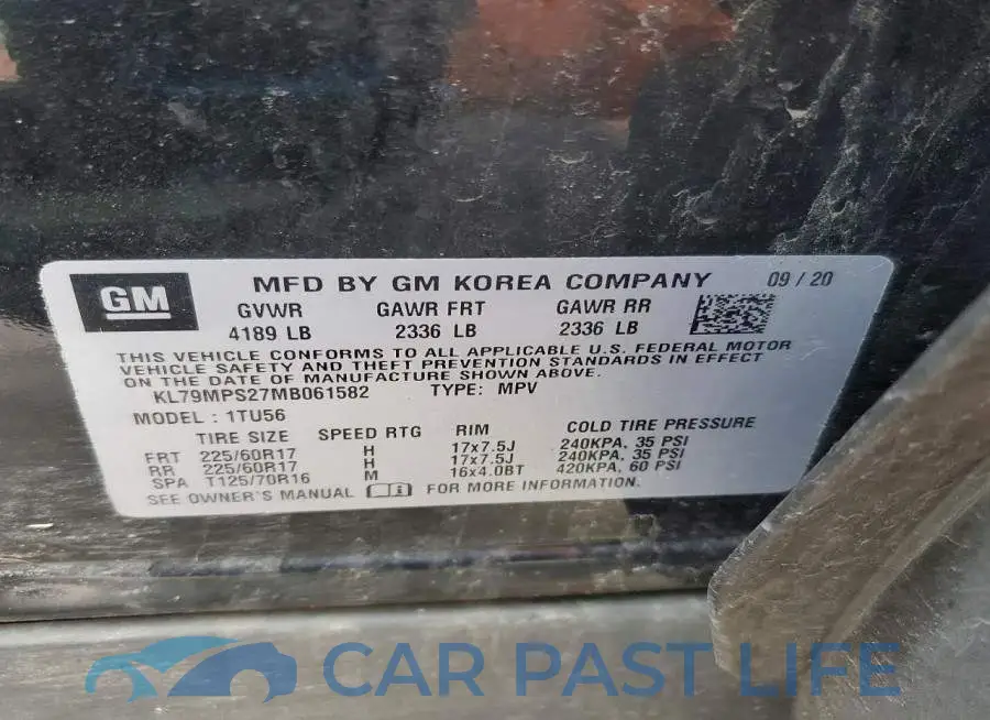 KL79MPS27MB061582# 13