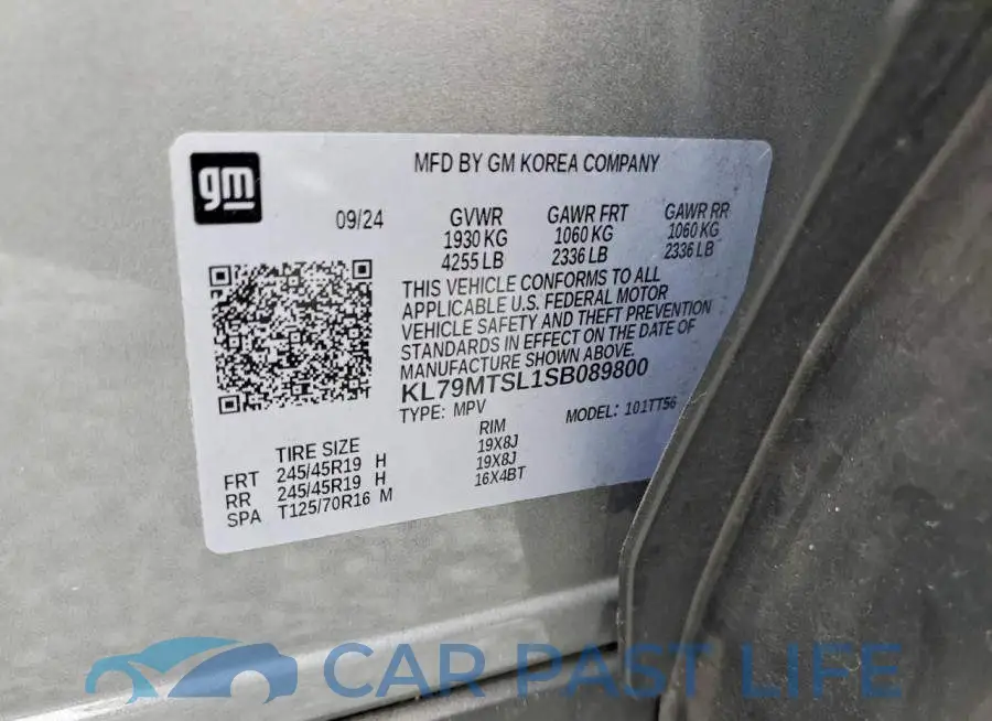 KL79MTSL1SB089800# 13