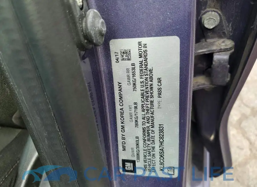 KL8CD6SA7HC823831# 13