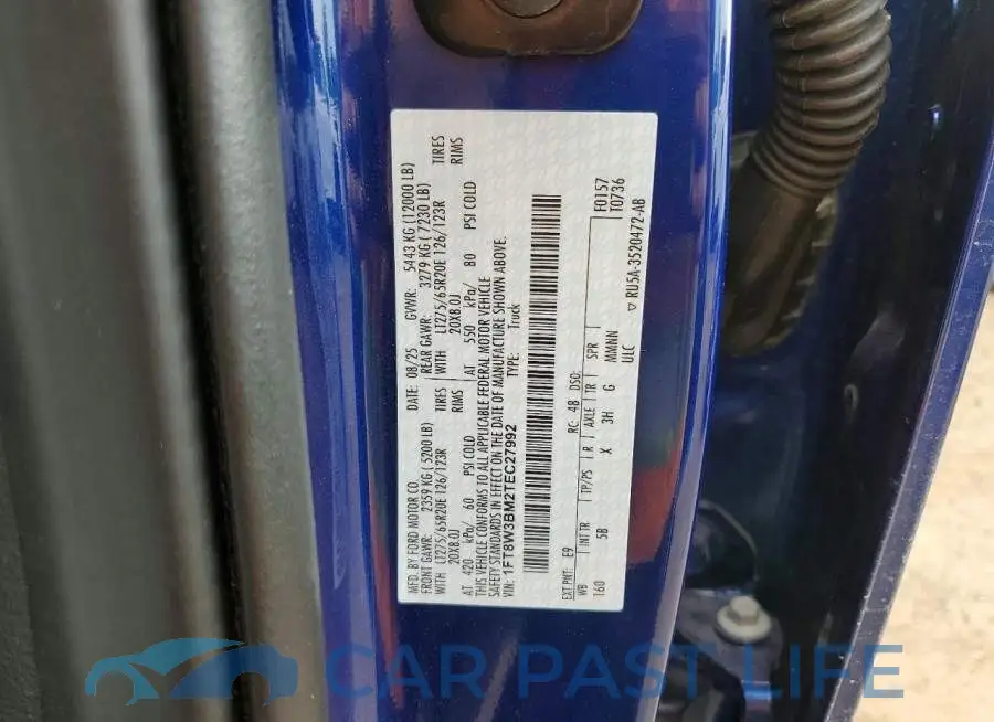 1FT8W3BM2TEC27992# 12