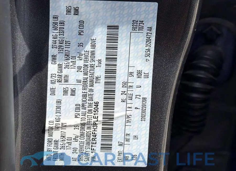 1FTER4FH3PLE15046# 15