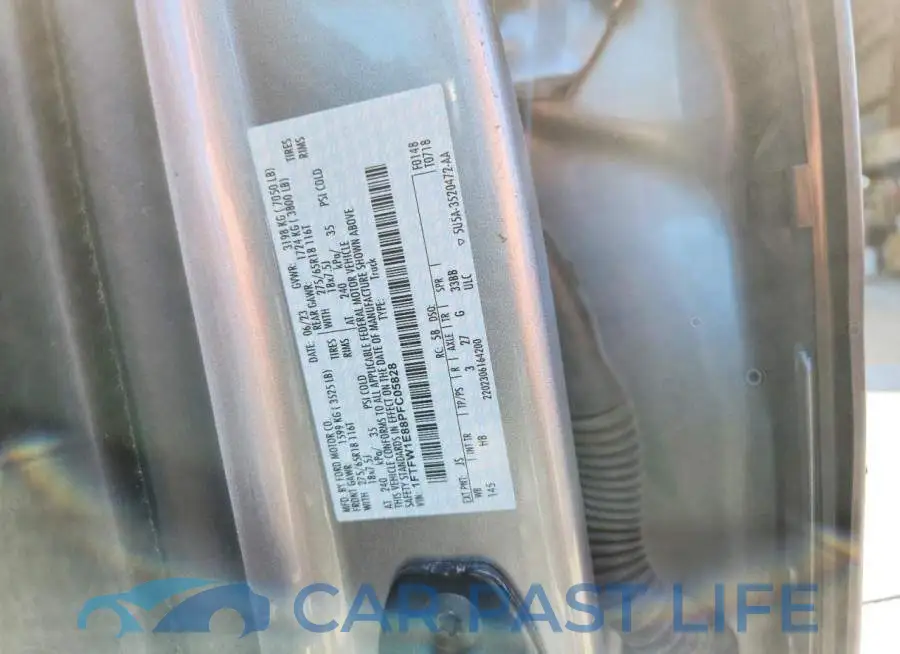 1FTFW1E88PFC05828# 13