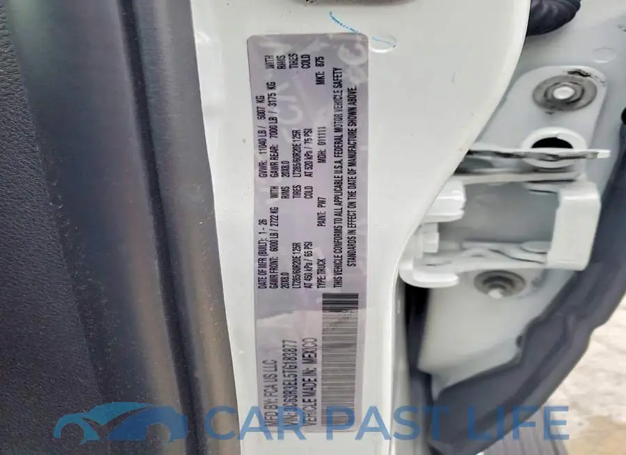 3C63R3EL8RG273940# 13