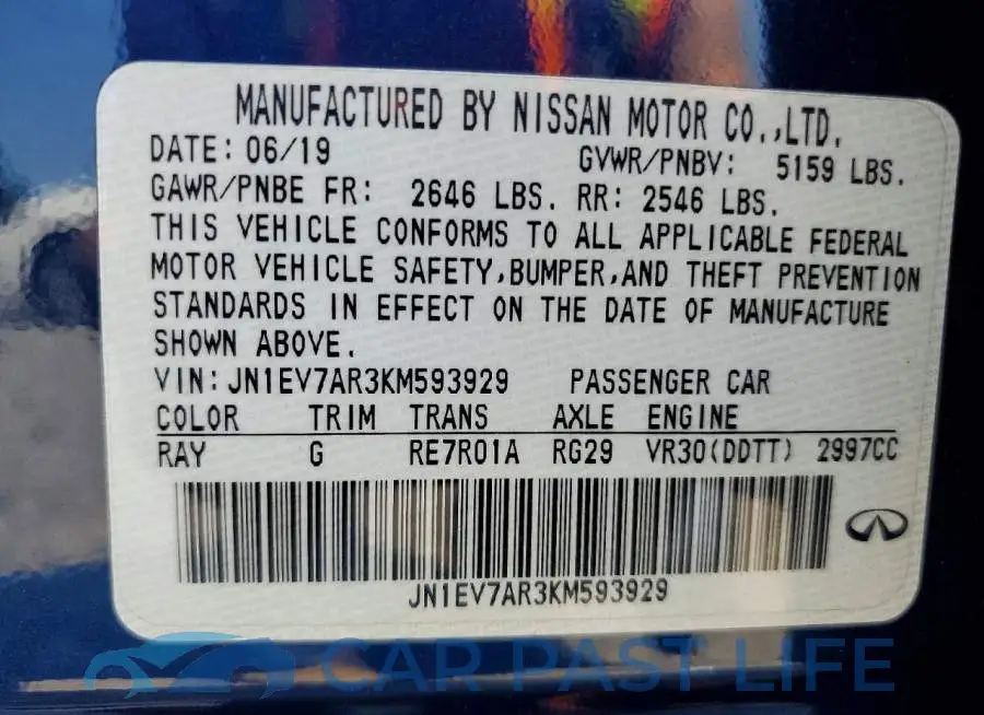 JN1EV7AR3KM593929# 13