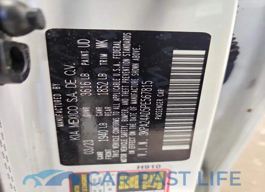 3KPA24AD5PE567815# 13