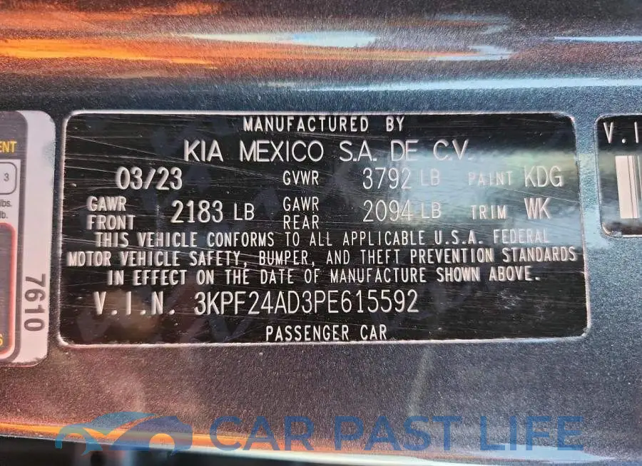 3KPF24AD3PE615592# 12