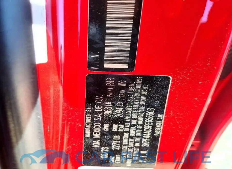 3KPF44AC9PE656603# 12