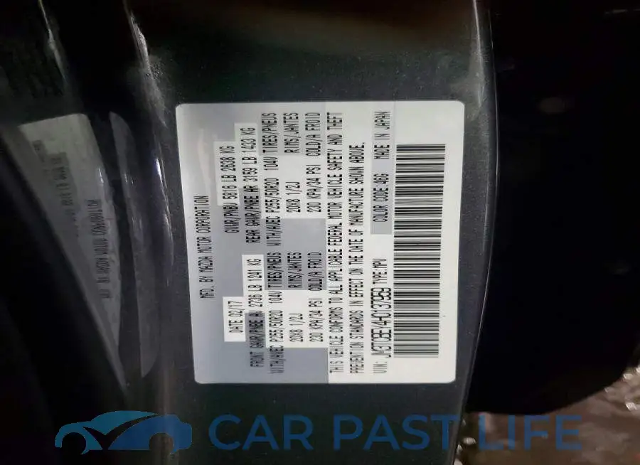 JM3TCBEY4H0137959# 14