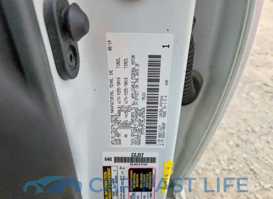 5TFDY5F15LX875626# 12
