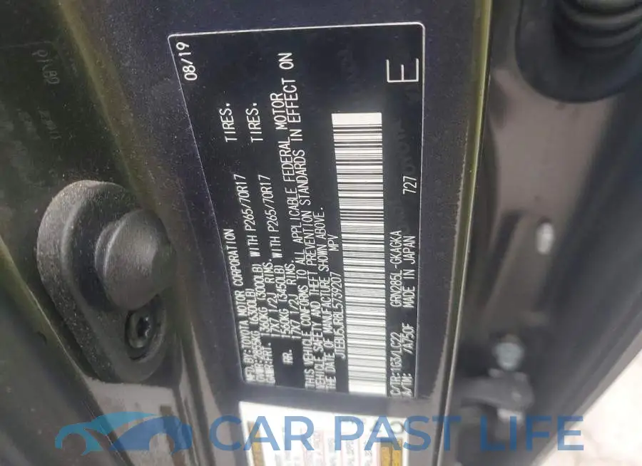 JTEBU5JR8L5739207# 13