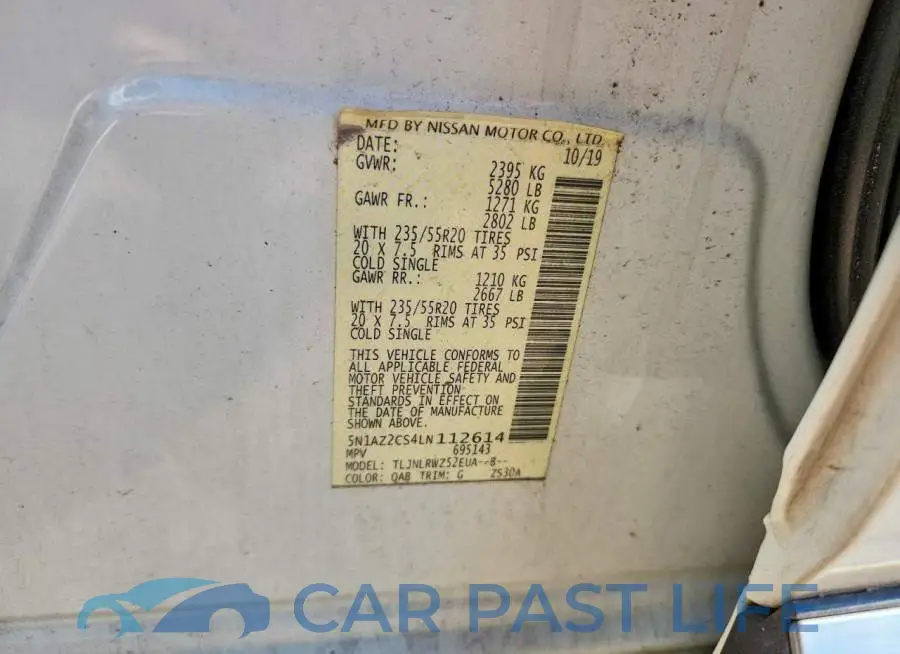 5N1AZ2CS4LN112614# 13