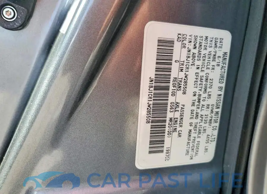 JN1BJ1CR1JW285508# 13