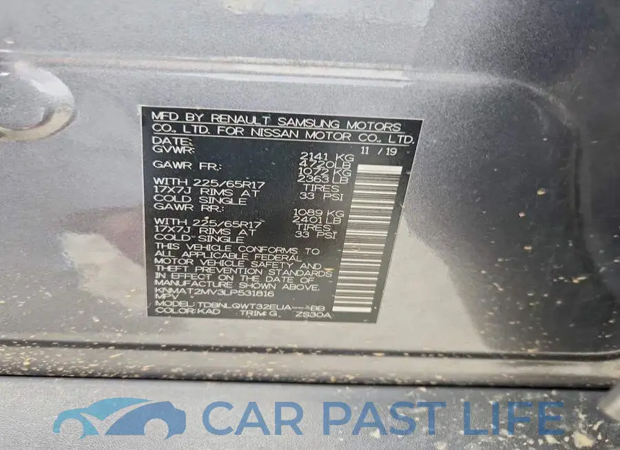 KNMAT2MV3LP531816# 14
