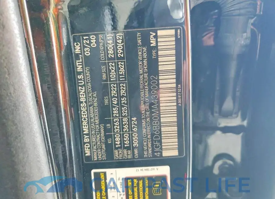 4JGFD6BB0MA439002# 13