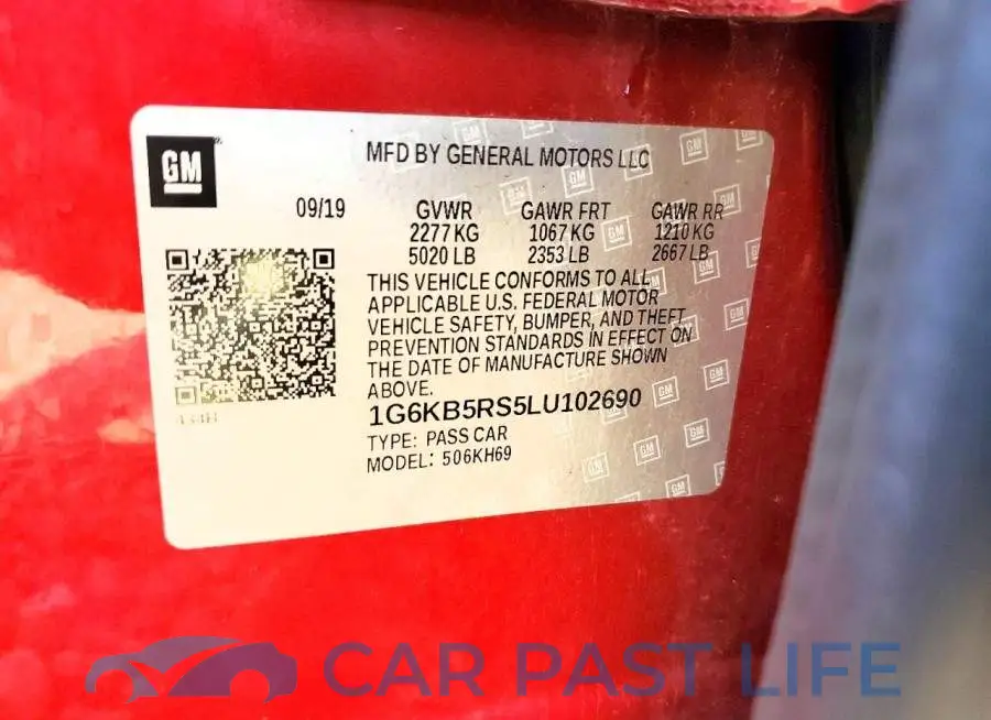 1G6KB5RS5LU102690# 12
