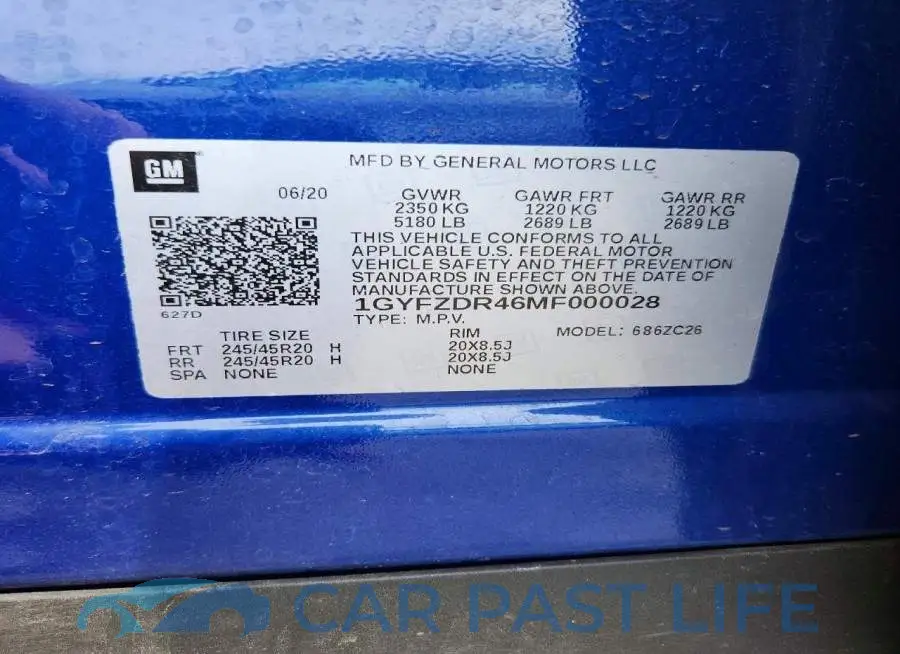 1GYFZDR46MF000028# 13