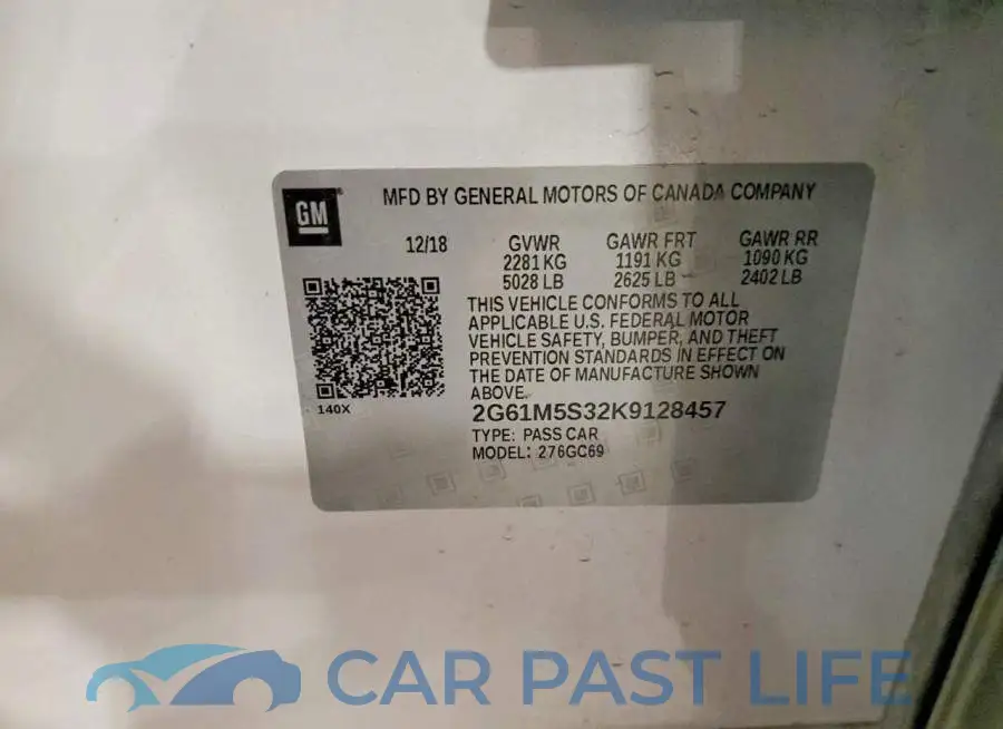 2G61M5S32K9128457# 13